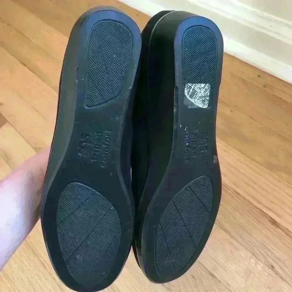 SAS Bliss Slip On Wedge Black Shoes Size 9.5 - Picture 8 of 8